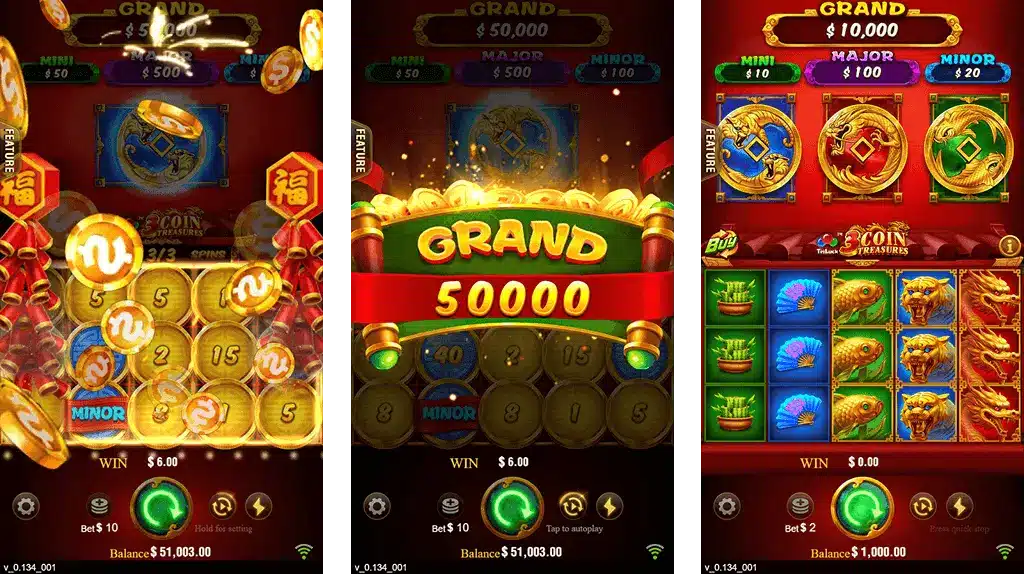 3 Coins 96Inonline Bonus